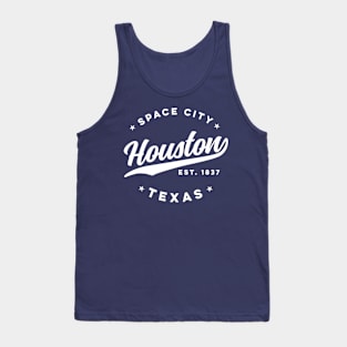 Vintage Houston Texas Space City USA Tank Top